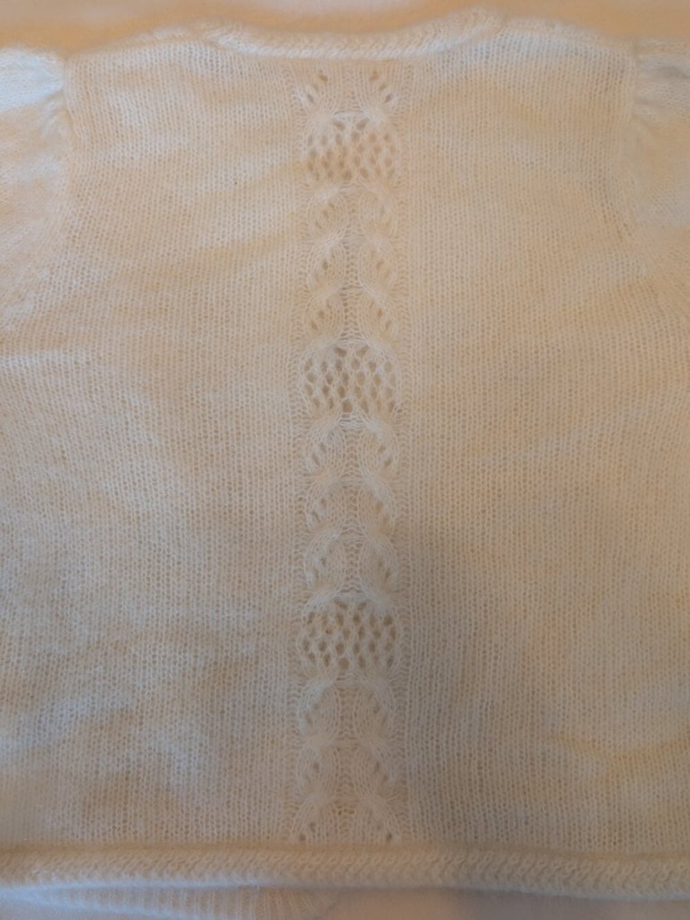 Sezane Evy Cardigan Ecru - Size S - Picture 6 of 6